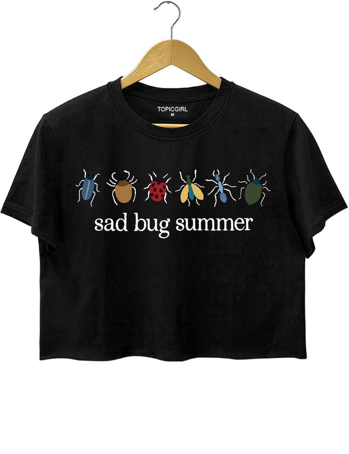 Sad Bug Summer Noah Kahan Crop Top