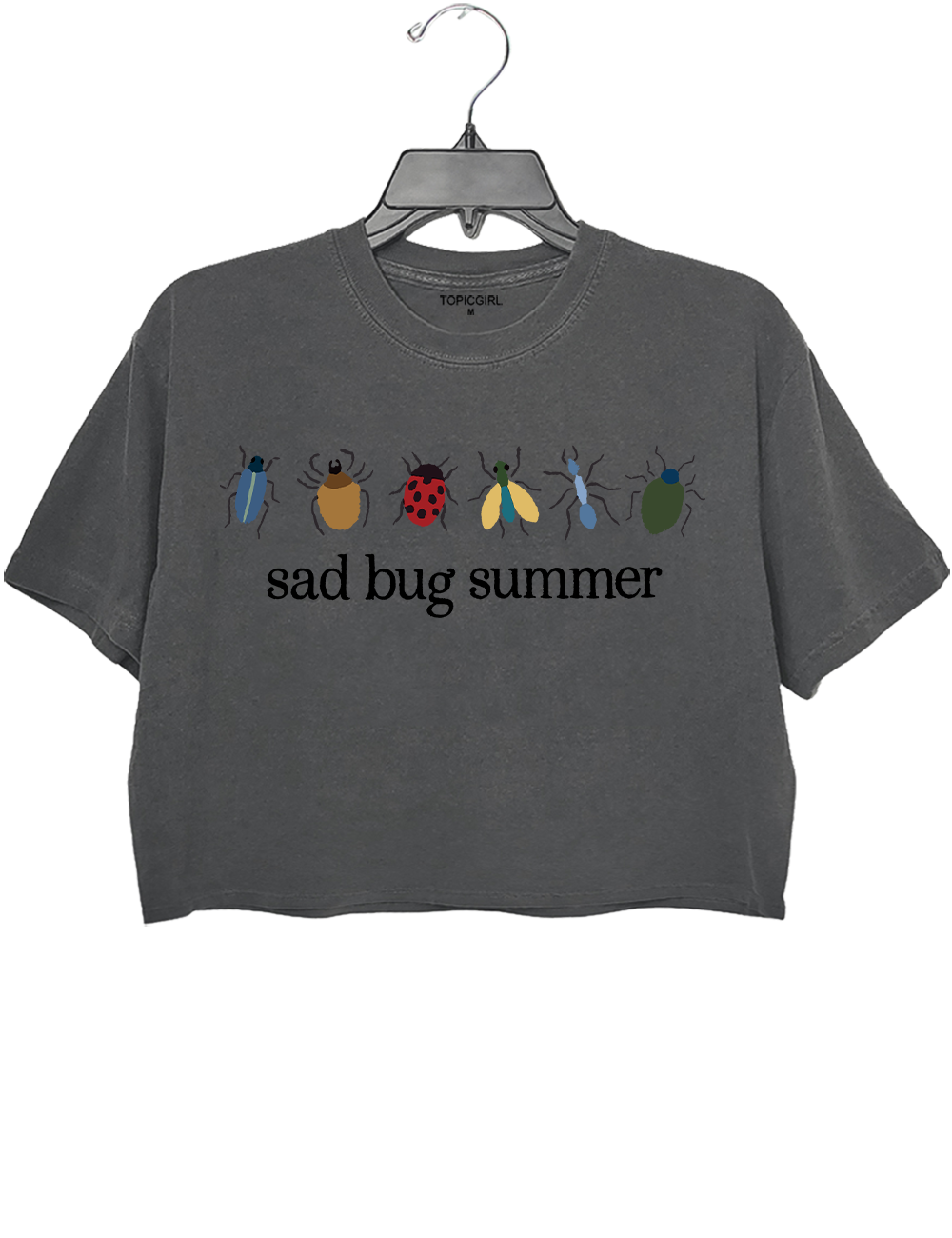 Sad Bug Summer Noah Kahan Crop Top