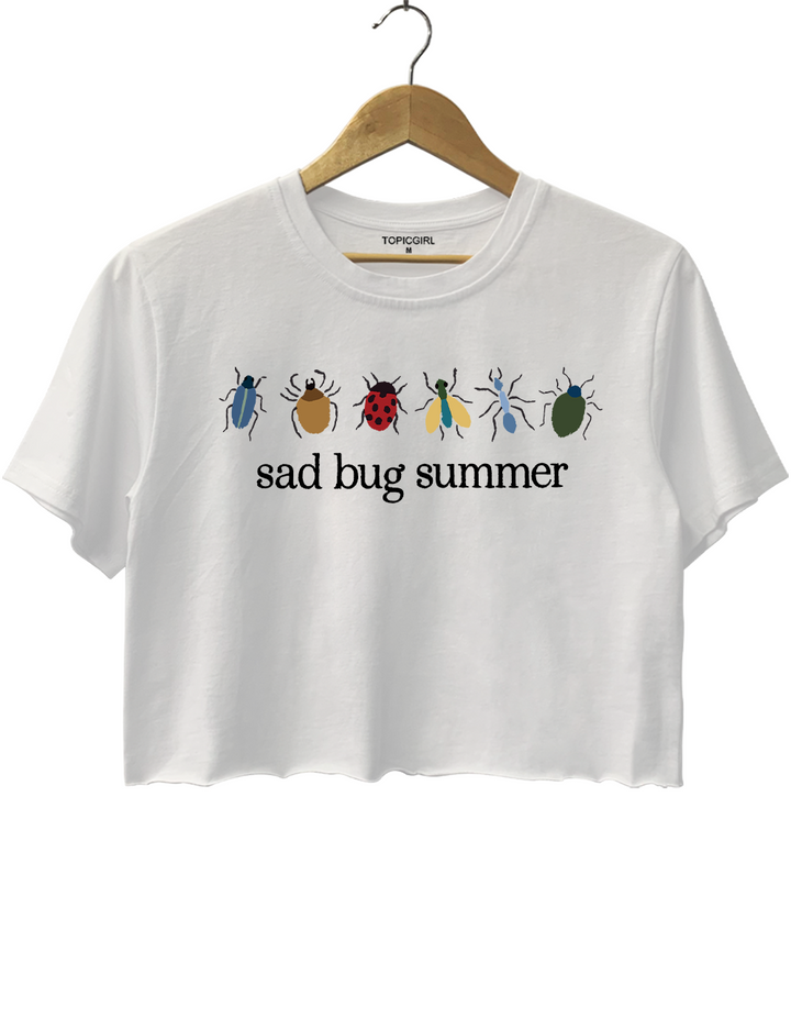 Sad Bug Summer Noah Kahan Crop Top