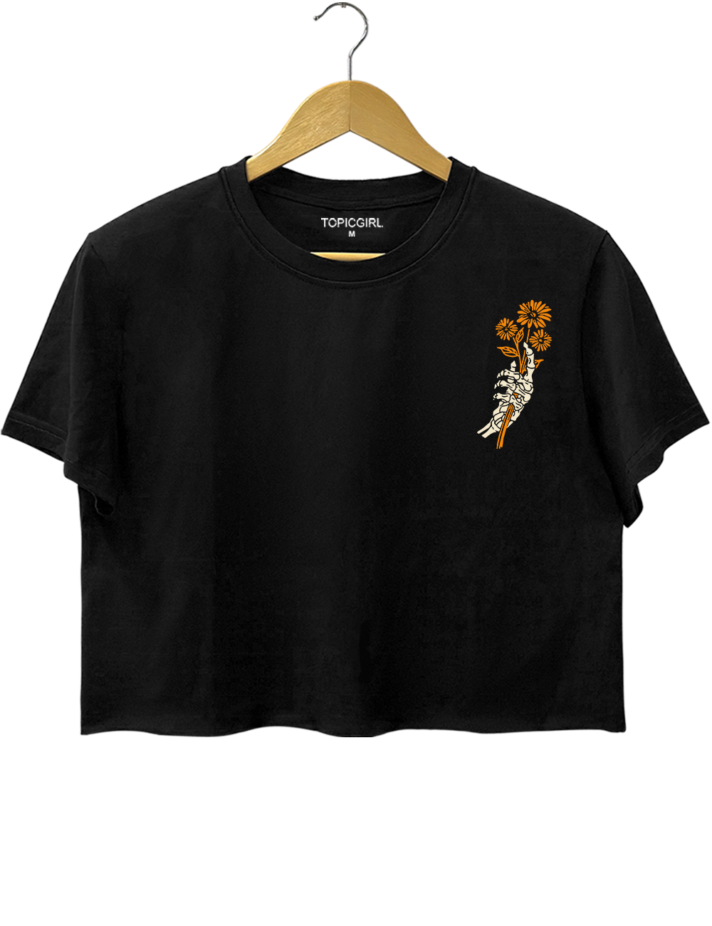 Find Someone Who Grows Flowers In The Darkest Parts Crop Top
