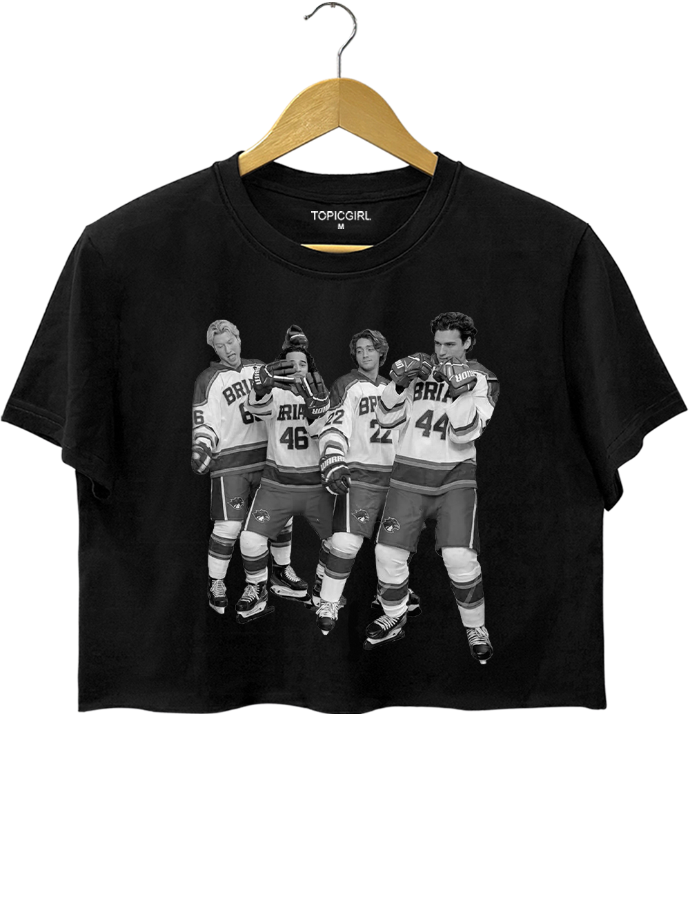 Garrett Logan Dean Tucker Off-Campus Crop Top