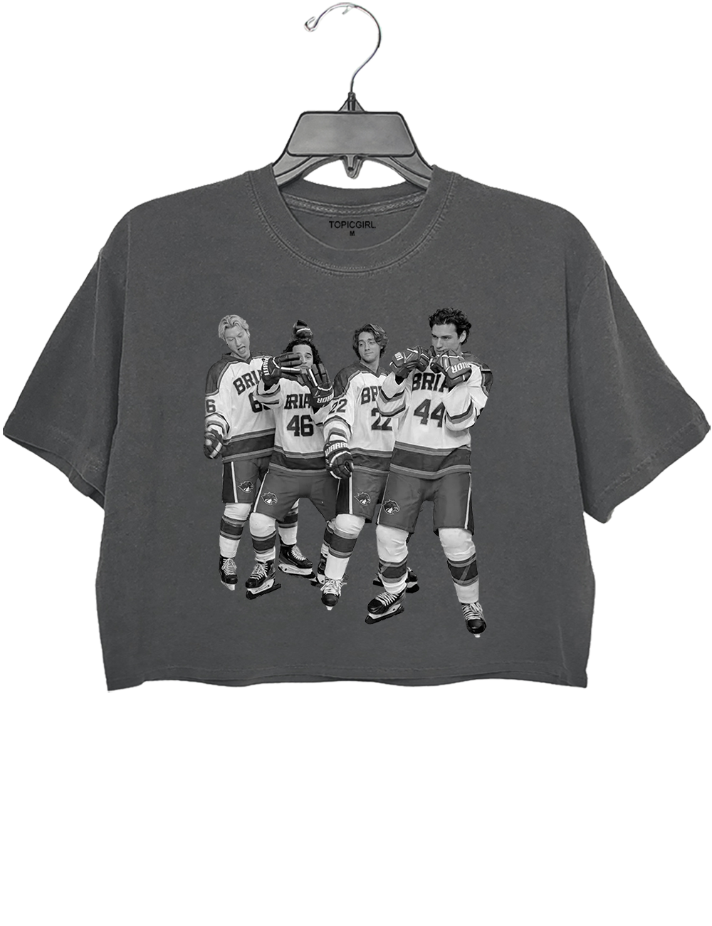Garrett Logan Dean Tucker Off-Campus Crop Top