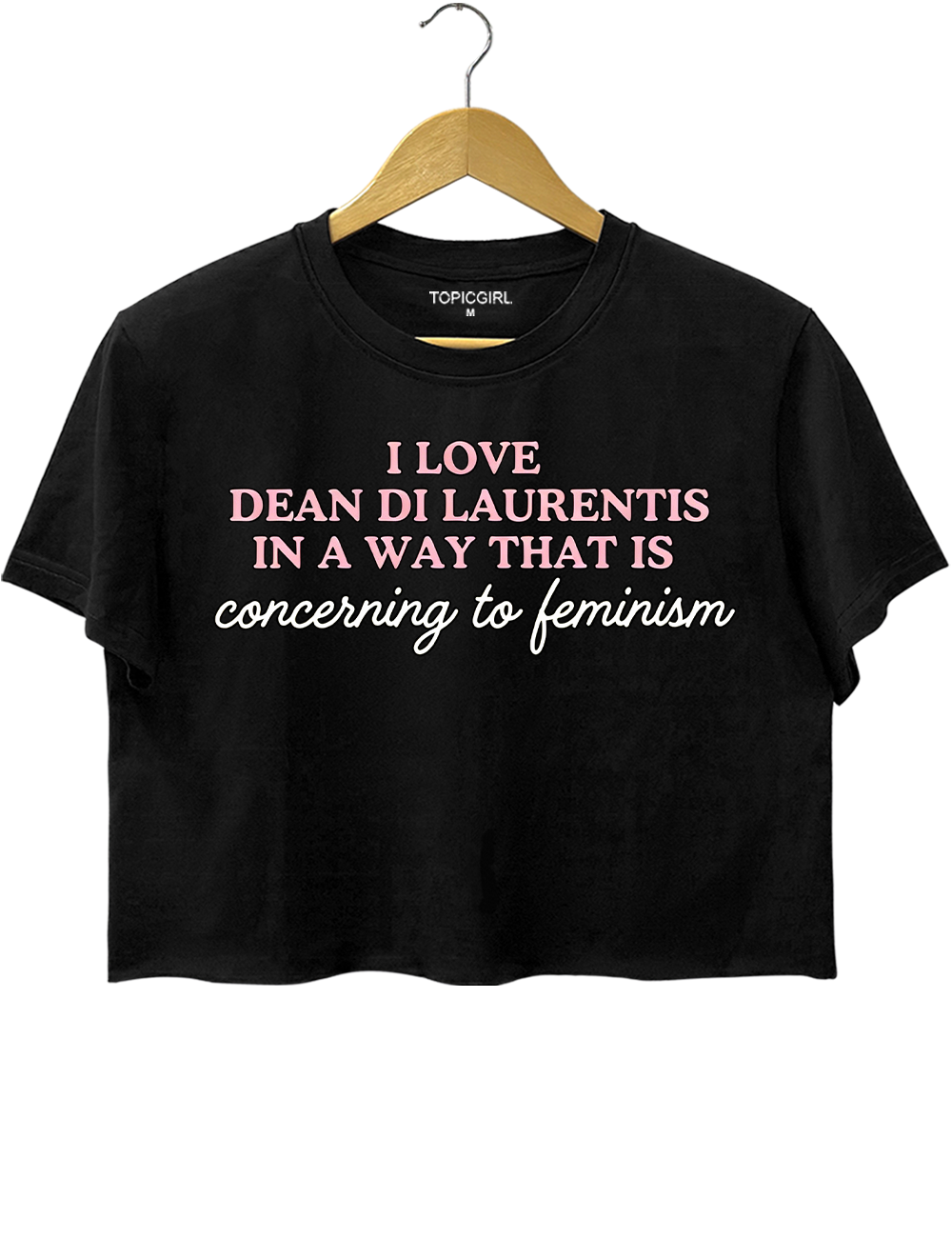 I Love Dean Di Laurentis In A Way That Is Concerning To Feminism Crop Top