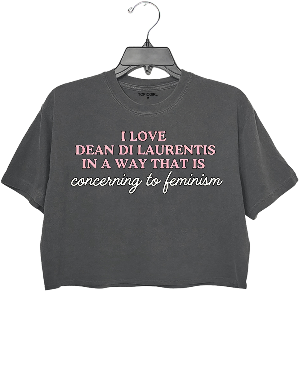 I Love Dean Di Laurentis In A Way That Is Concerning To Feminism Crop Top