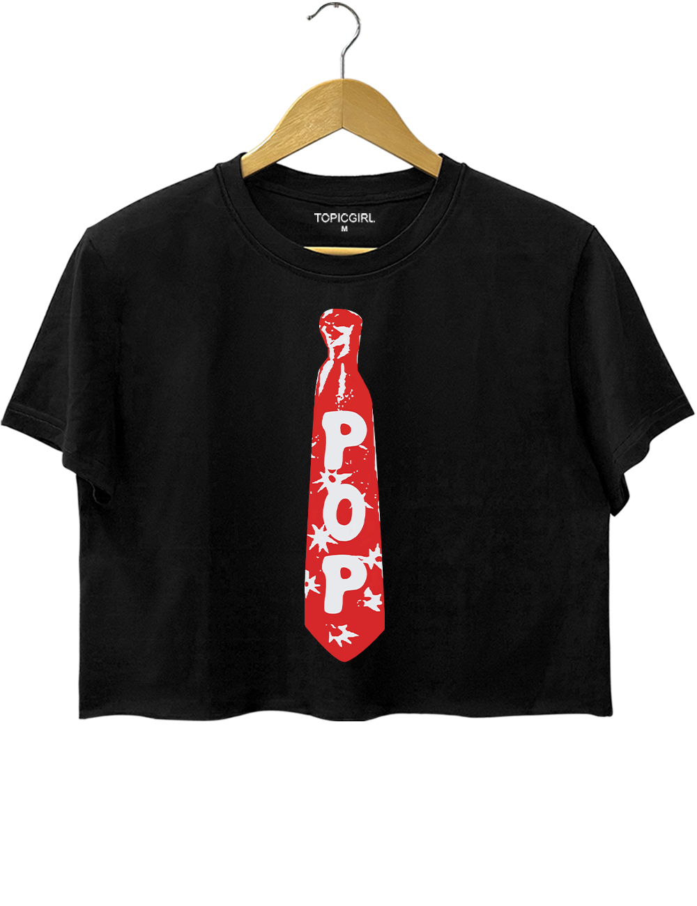 Pop Tie Kiss All The Time Disco Occasionally Harry Crop Top