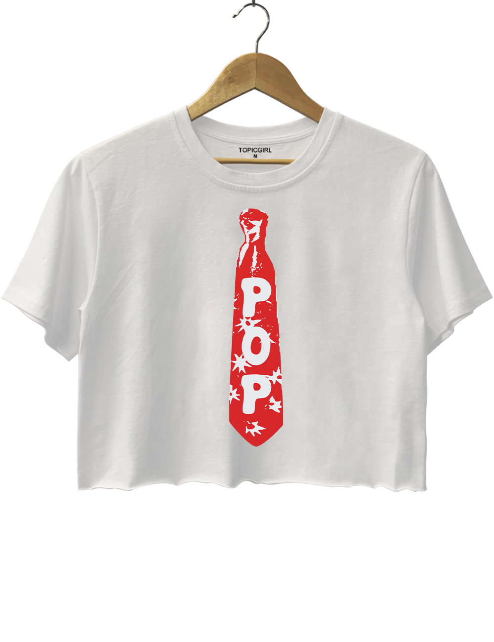 Pop Tie Kiss All The Time Disco Occasionally Harry Crop Top