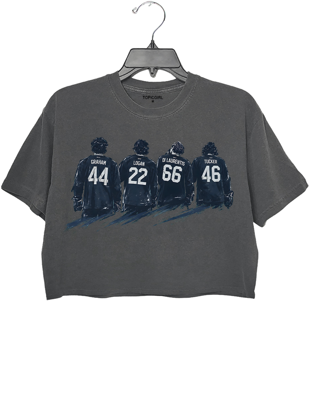 Hockey Romance Crop Top