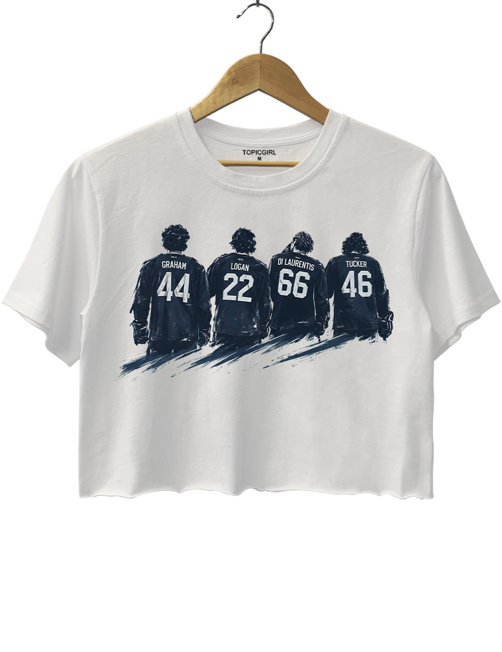 Hockey Romance Crop Top