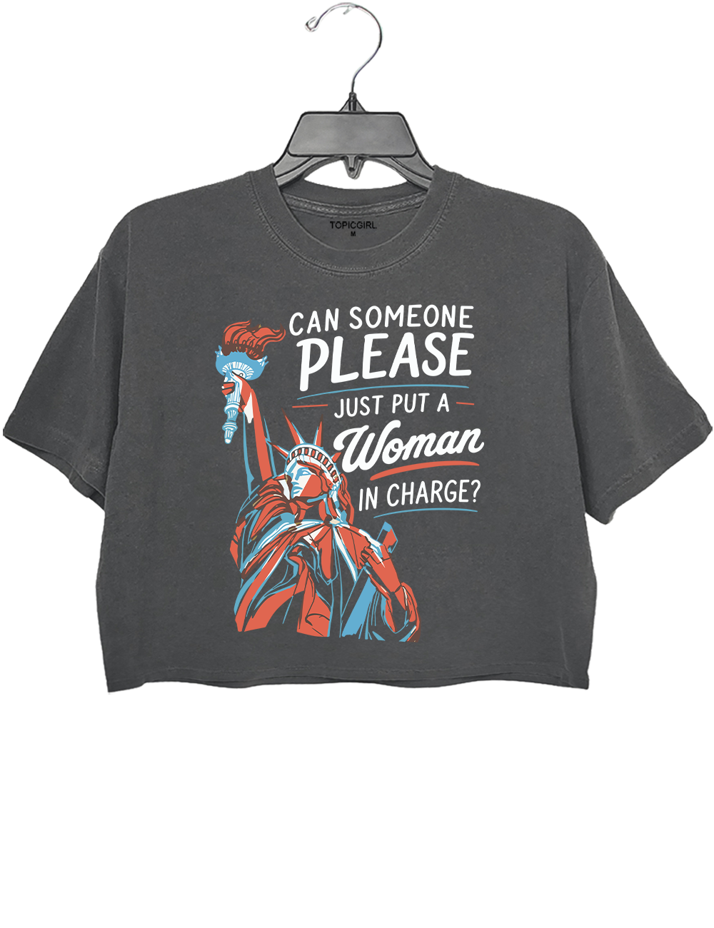 Feminist 4th of July Crop Top
