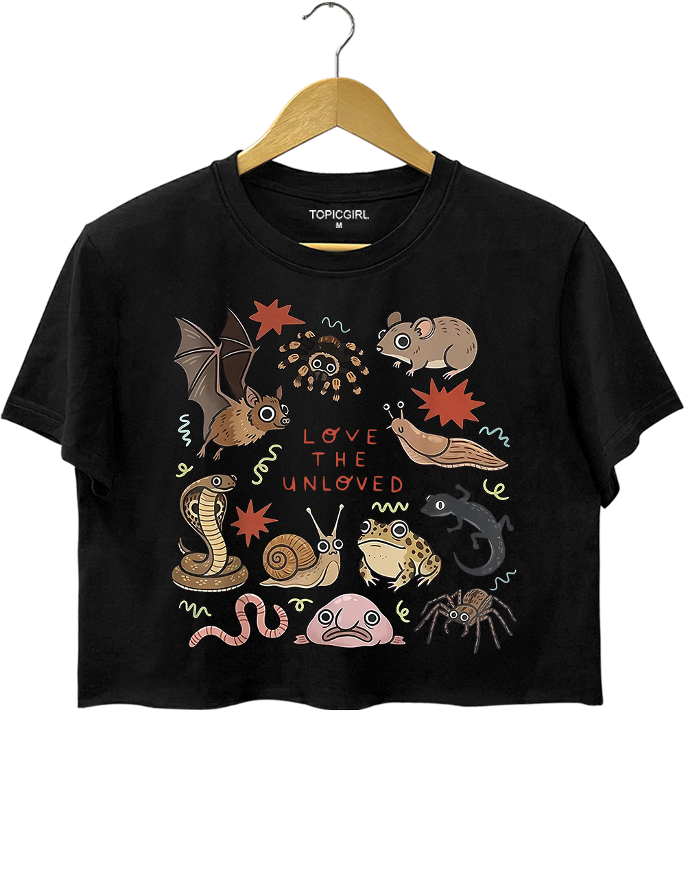 Love The Unloved Cute Weird Animal Crop Top