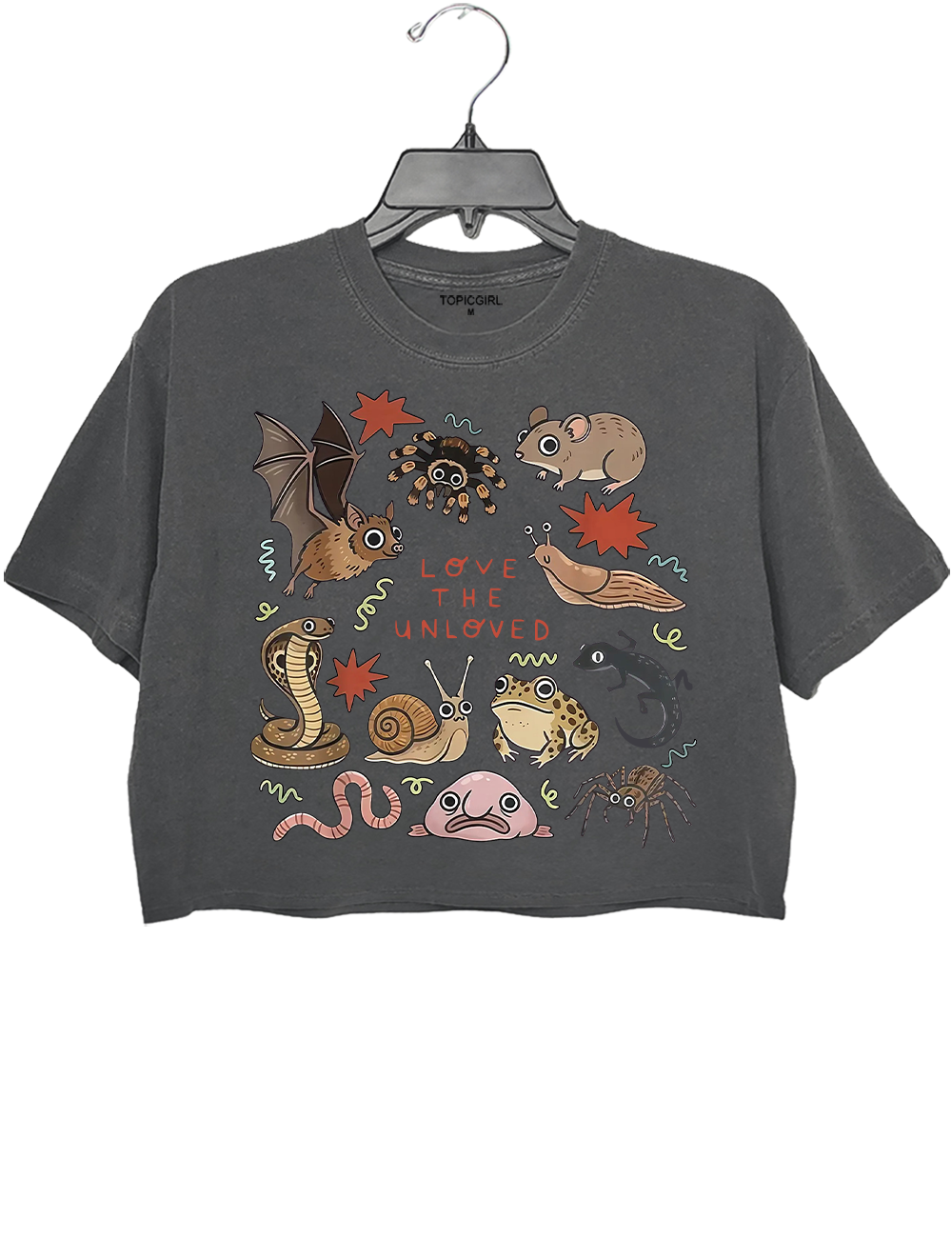 Love The Unloved Cute Weird Animal Crop Top