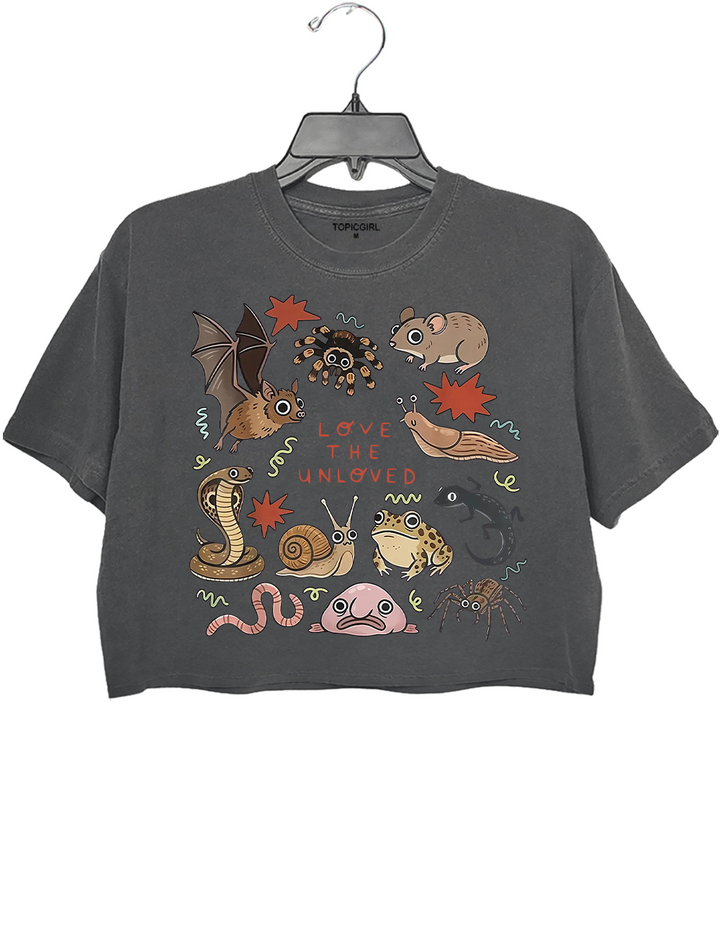 Love The Unloved Cute Weird Animal Crop Top