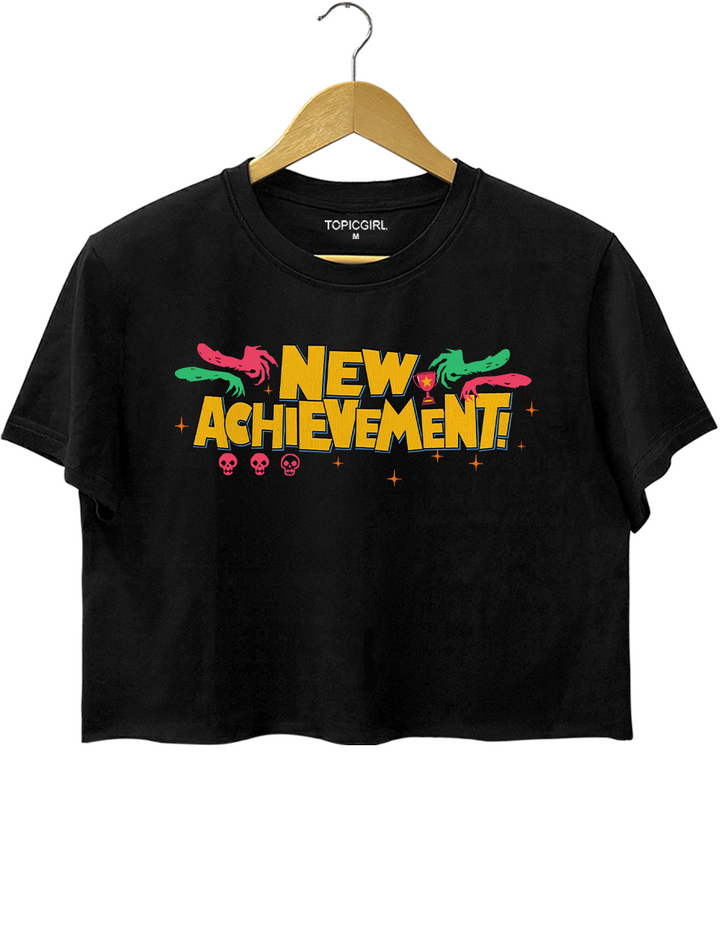 Dungeon World Stamps Crop Top