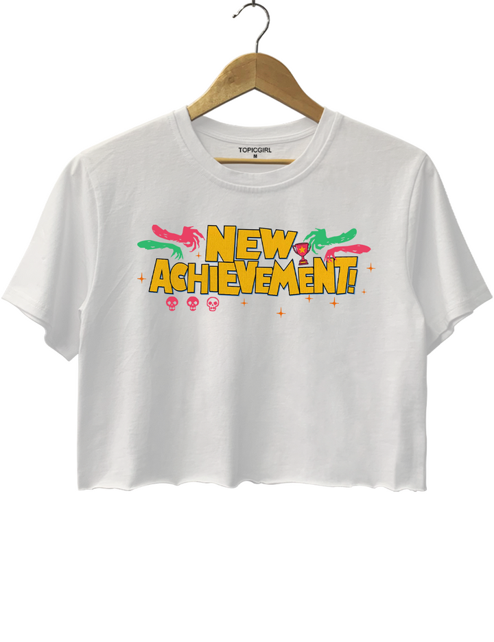 Dungeon World Stamps Crop Top