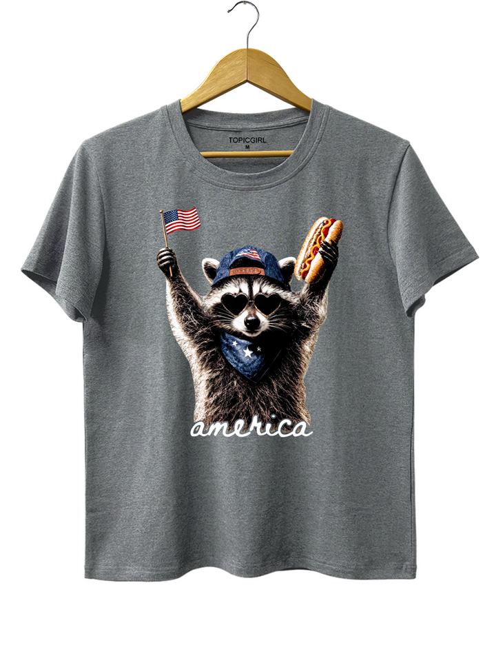 Feral &amp;amp; Free Racoon Tee