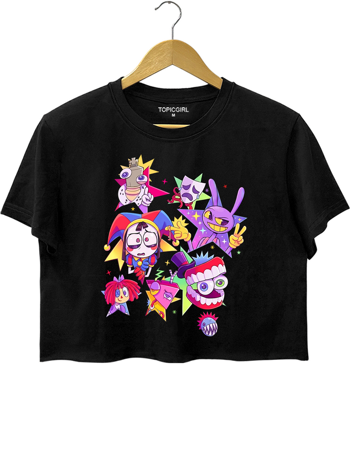 The Amazing Digital Circus Crop Top