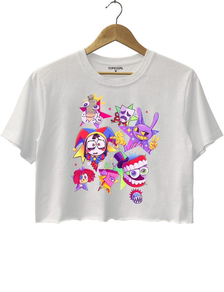 The Amazing Digital Circus Crop Top