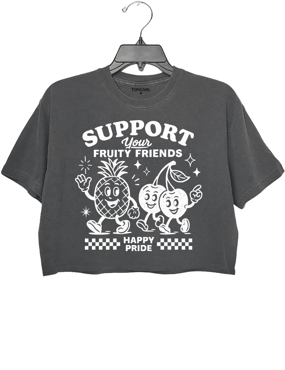 Fruity Friends LGBTQIA Pride Crop Top