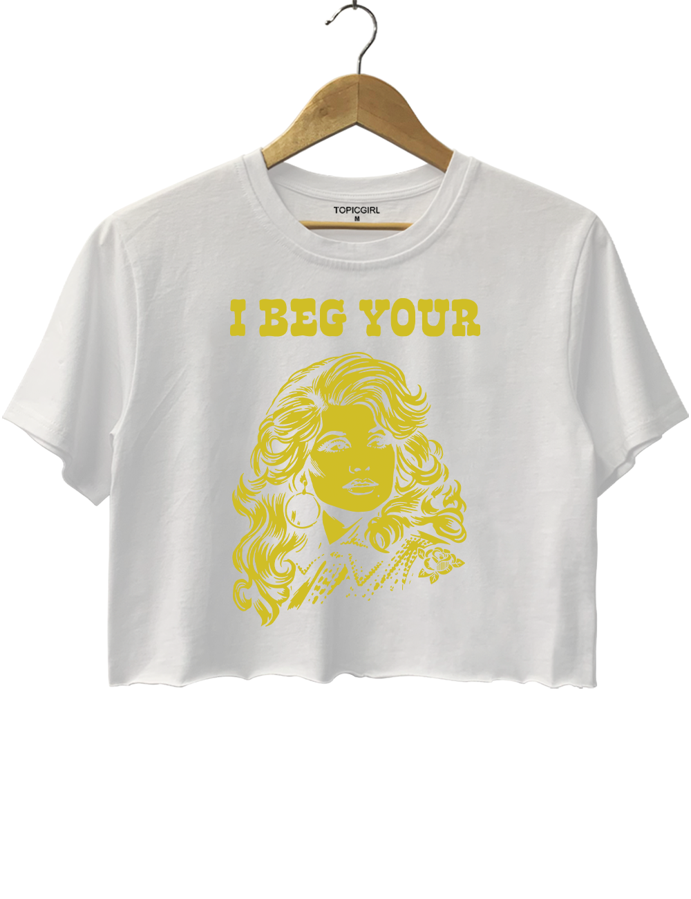 I Beg Your Parton Crop Top