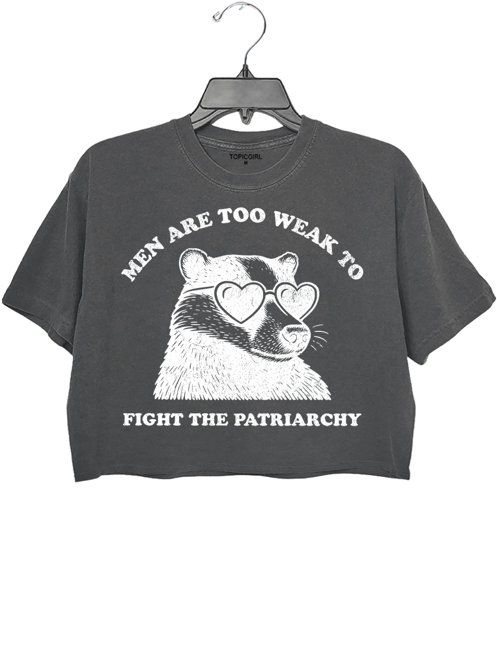 Feminist Badger Crop Top
