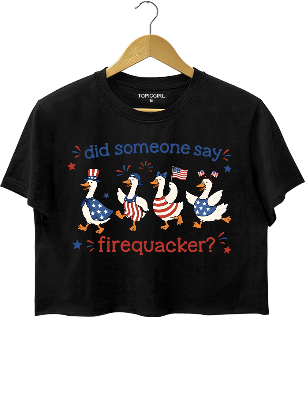 Did Someone Say Firequacker Crop Top