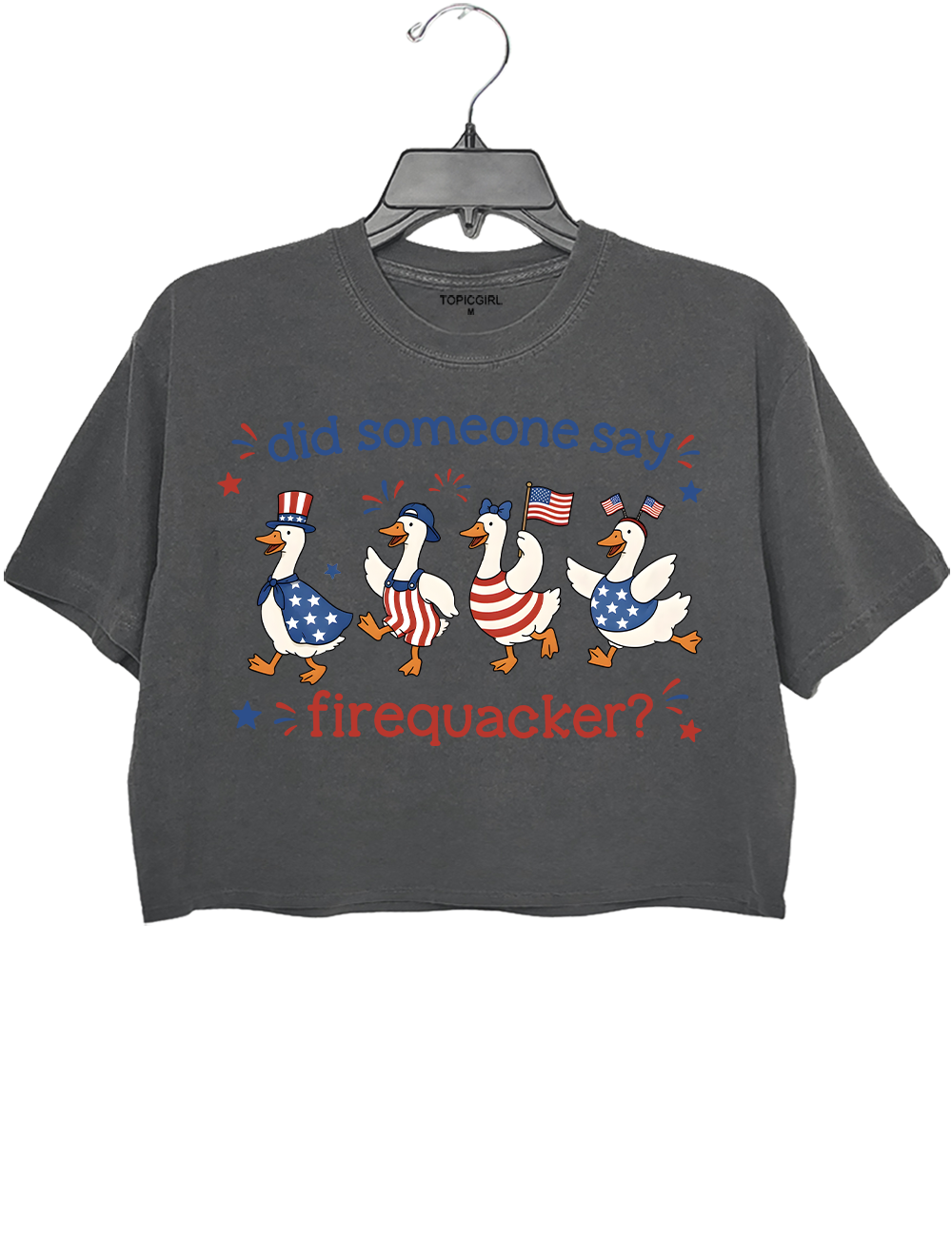 Did Someone Say Firequacker Crop Top
