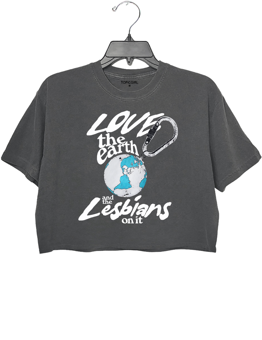Love the Earth Lesbians Crop Top