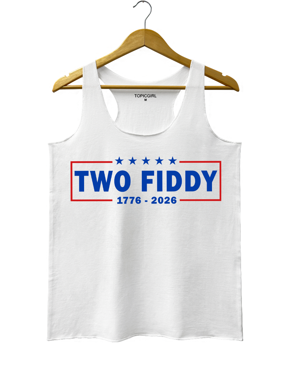 Two Fiddy USA 250 Years Tank Top