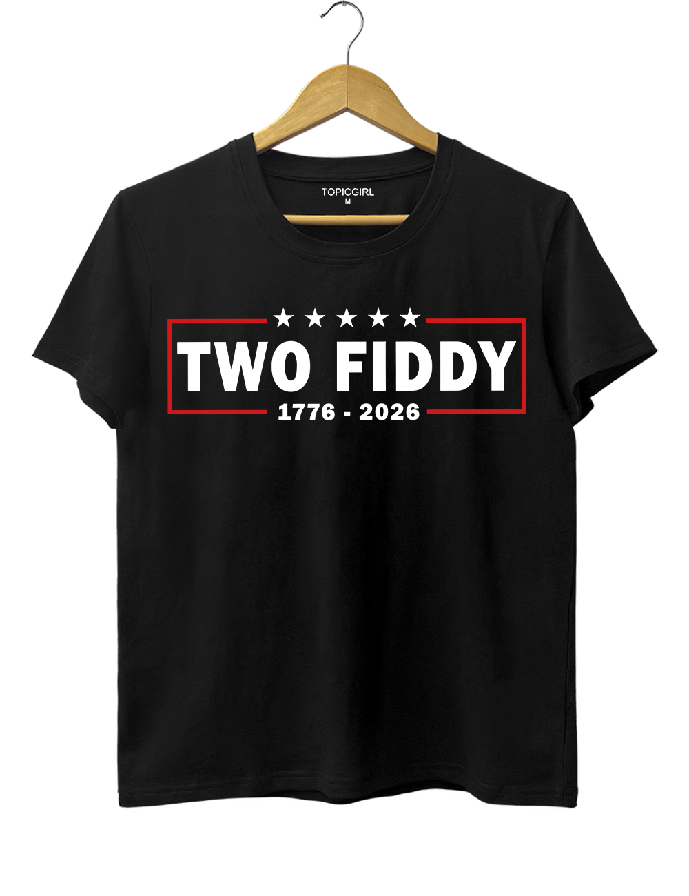 Two Fiddy USA 250 Years Tee