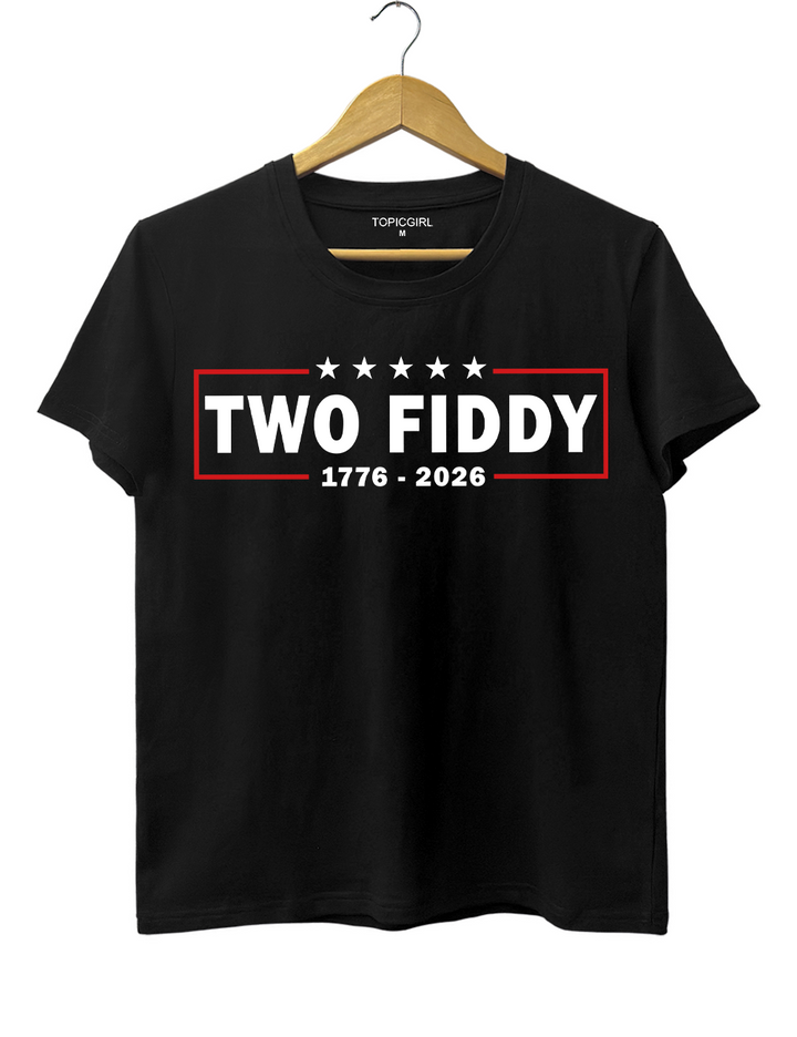 Two Fiddy USA 250 Years Tee