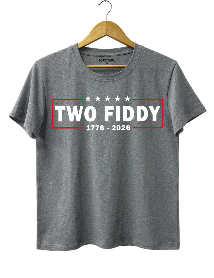 Two Fiddy USA 250 Years Tee