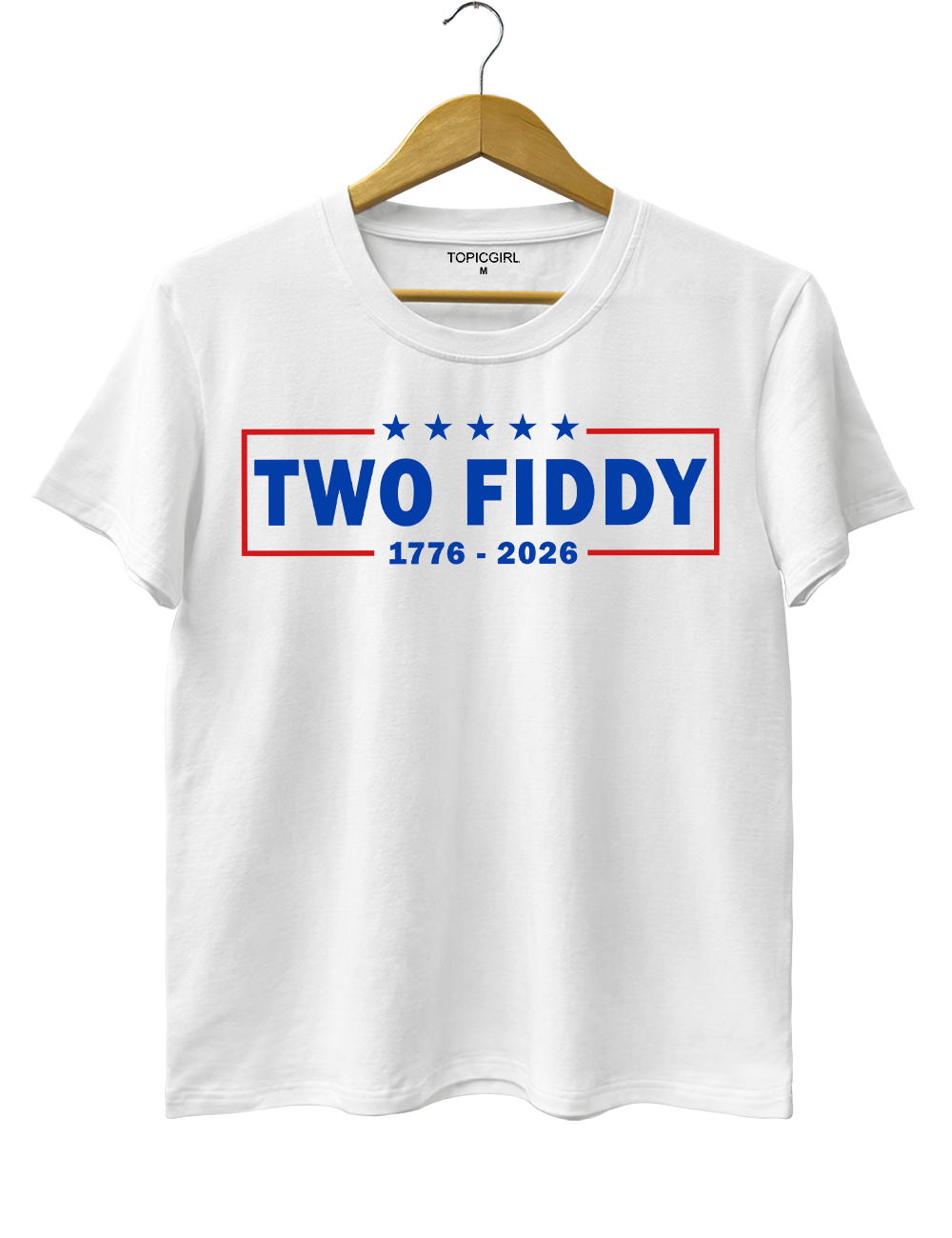 Two Fiddy USA 250 Years Tee