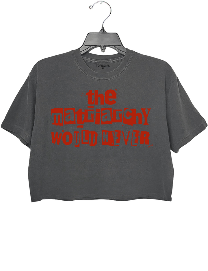 The Matriarchy Womens Crop Top