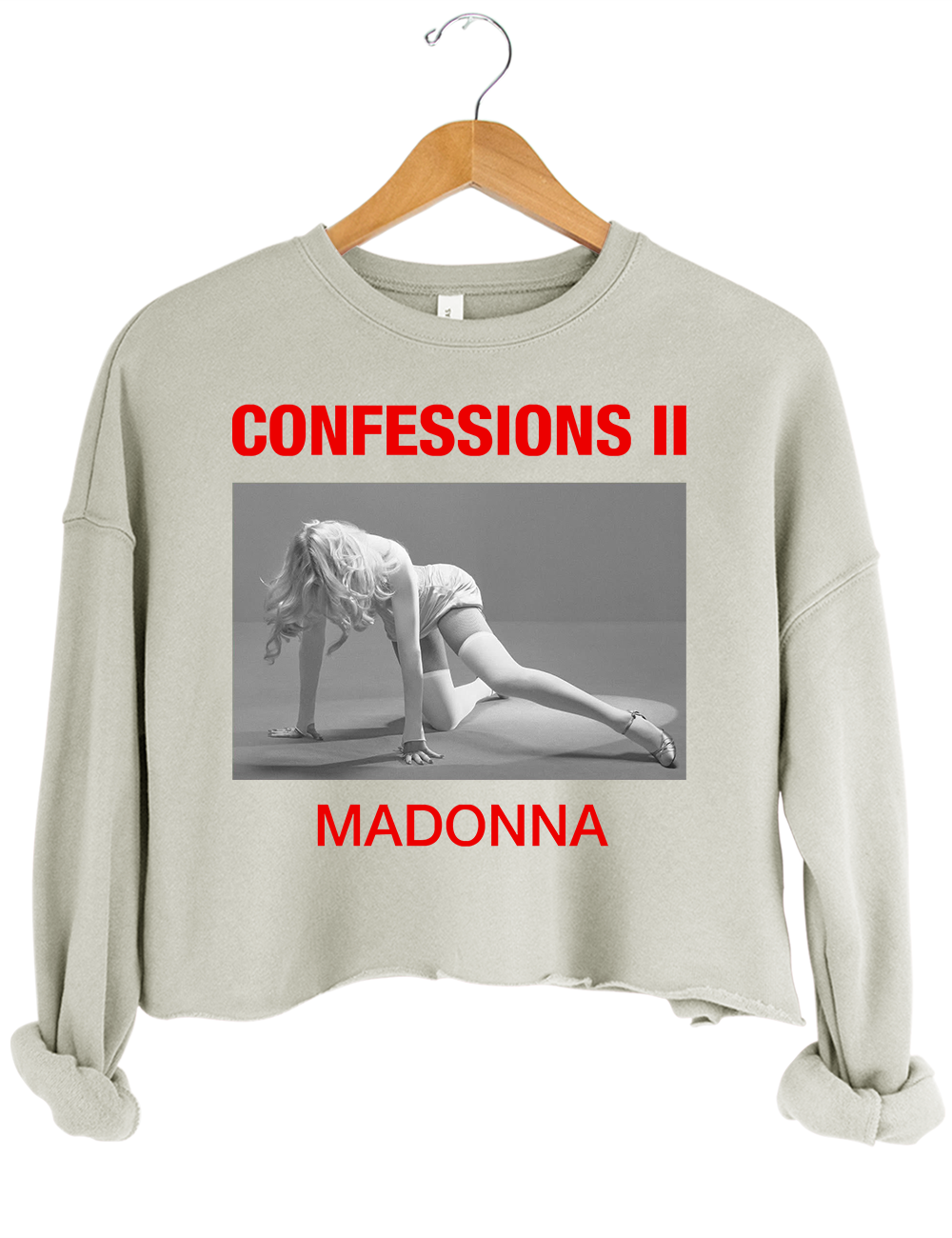Madonna Confessions II Crop Sweatshirt