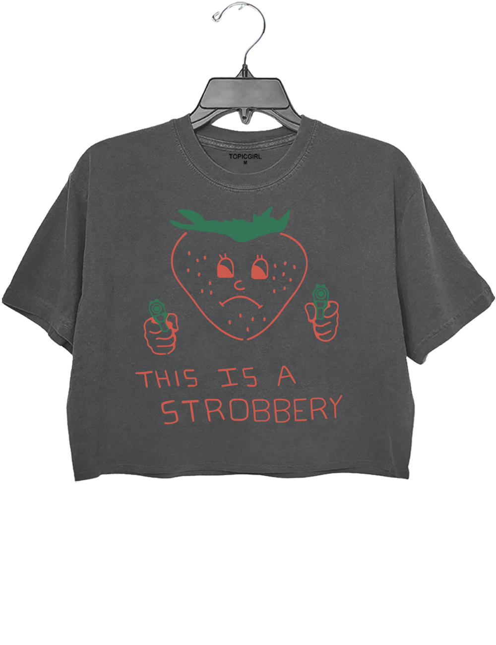 This Is A Strobbery Crop Top