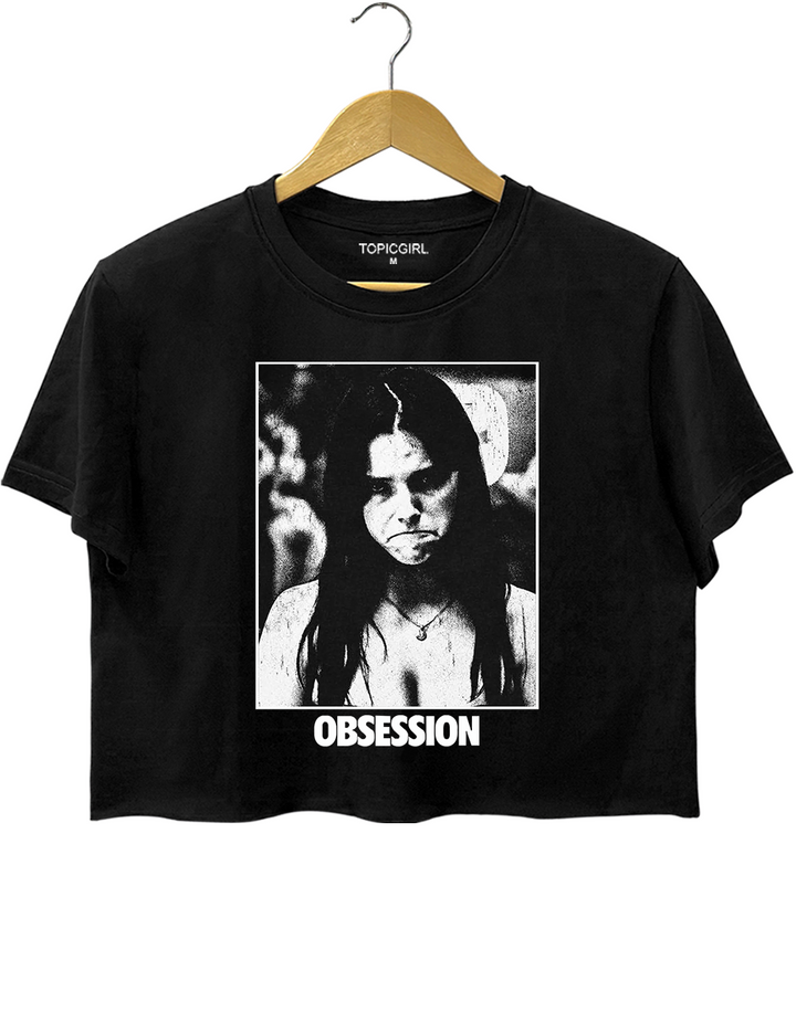 OBSESSION Frowning Nikki Crop Top