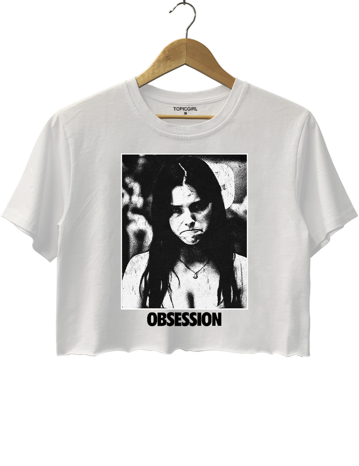 OBSESSION Frowning Nikki Crop Top