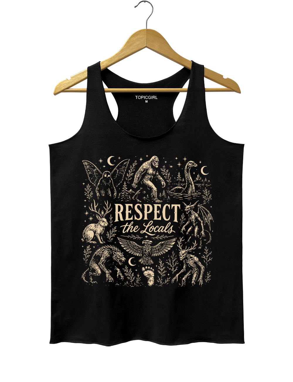 Respect The Locals Cryptid Tank Top