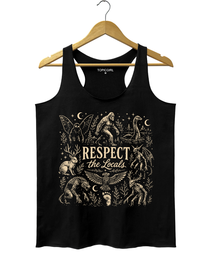 Respect The Locals Cryptid Tank Top