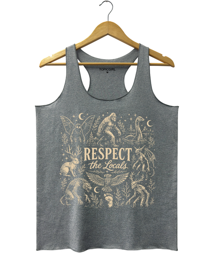 Respect The Locals Cryptid Tank Top