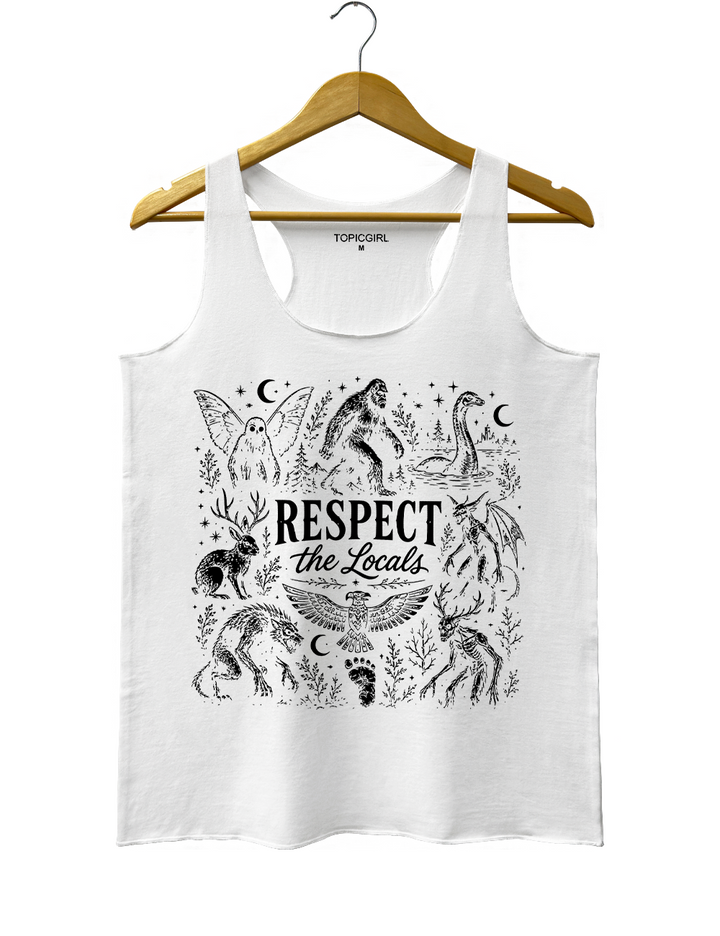 Respect The Locals Cryptid Tank Top
