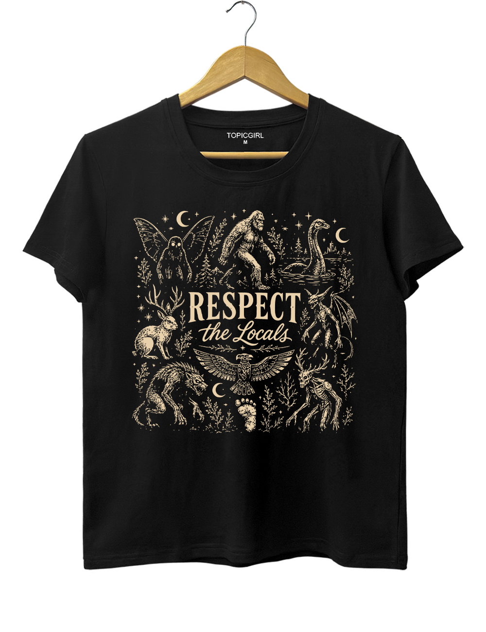 Respect The Locals Cryptid Tee