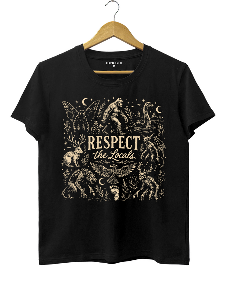 Respect The Locals Cryptid Tee