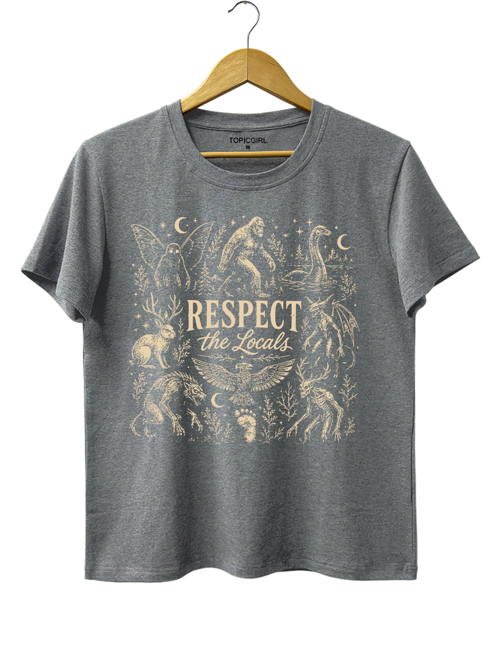 Respect The Locals Cryptid Tee