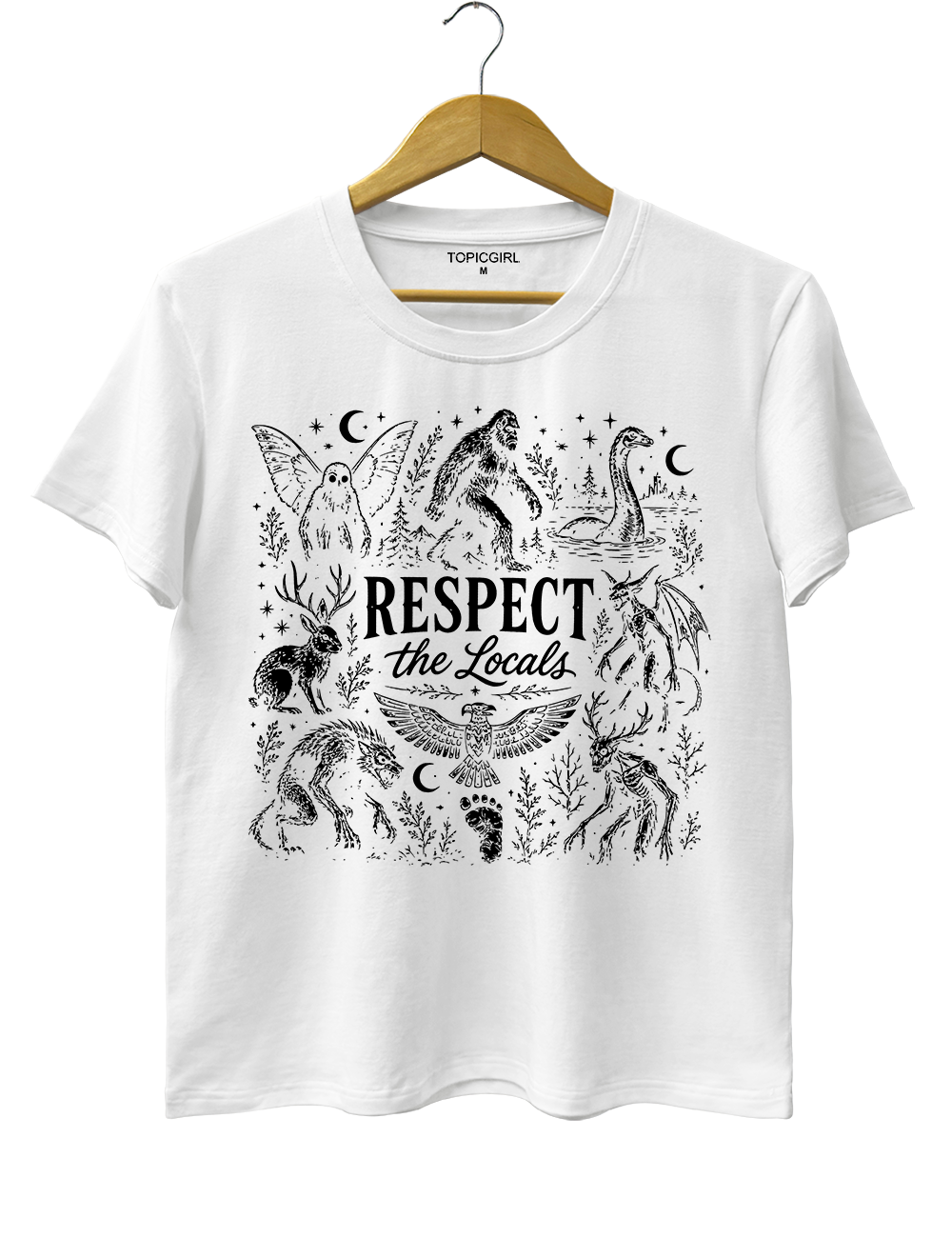 Respect The Locals Cryptid Tee