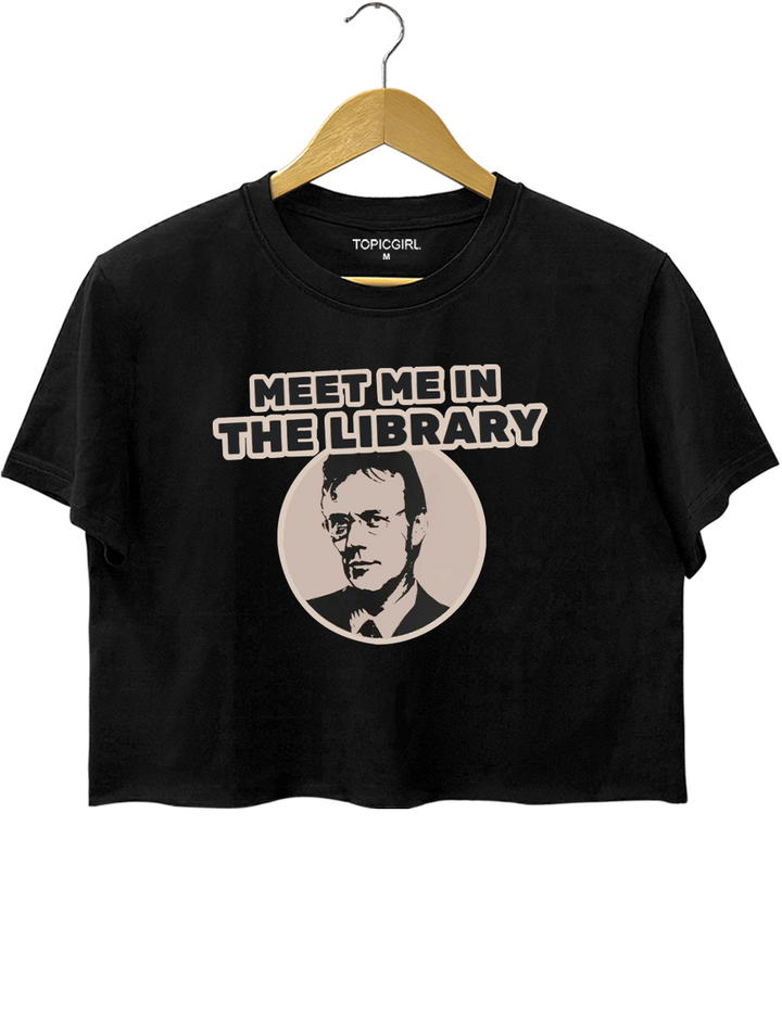 Giles Buffy The Vampire Slayer Meet Me In The Library Crop Top