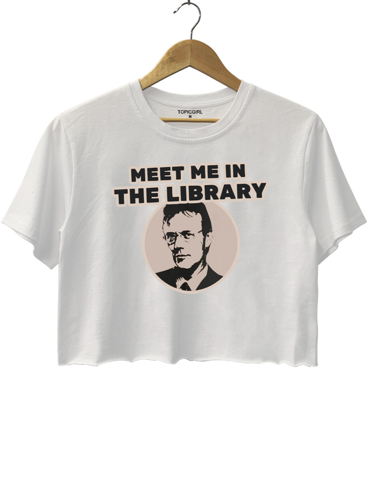 Giles Buffy The Vampire Slayer Meet Me In The Library Crop Top