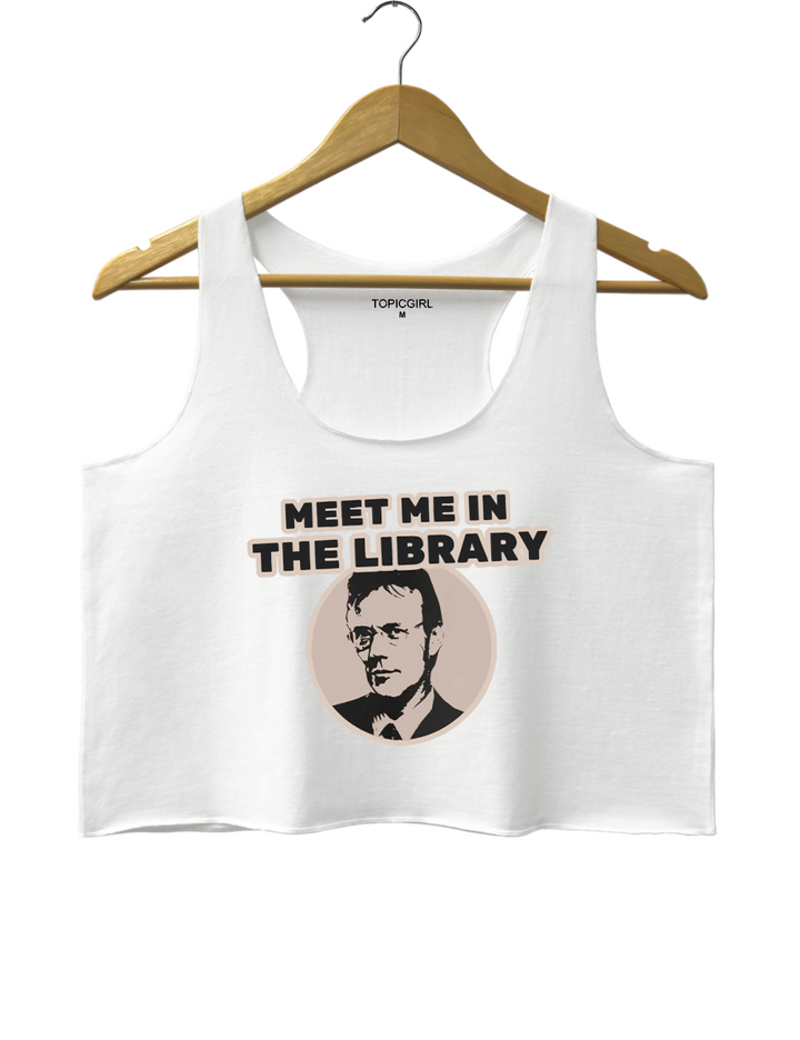 Giles Buffy The Vampire Slayer Meet Me In The Library Tank Top