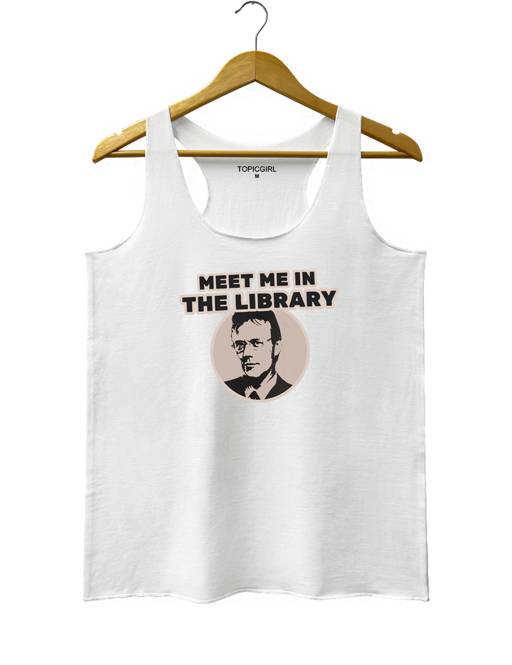 Giles Buffy The Vampire Slayer Meet Me In The Library Tank Top