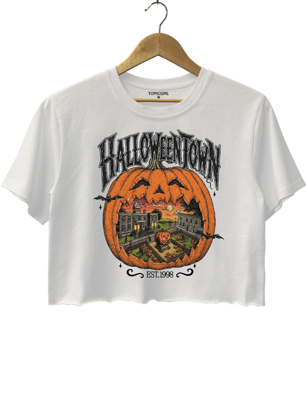 Halloweentown Est 1998 Crop Top